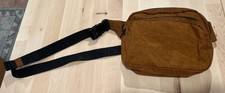 Baggu Fanny Pack or Crossbody Bag, 2 zipper compartments, Brown picture