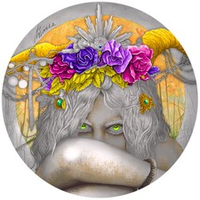 2024 Niue Dark Beauties Fauna Lithuania Mint 50g Silver Coin picture