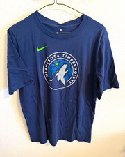 Nike The Nike Tee Minnesota Timberwolves NBA Blue Shirt XL Officially Licensed picture