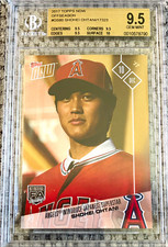 Topps 2017 Topps Now Offseason Shohei Ohtani RC Insert #OS-80 BGS 9.5 picture