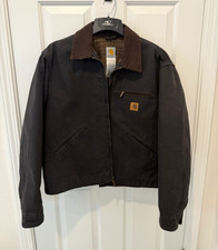 Carhartt Vintage J97 BLK Detroit Jacket Full Zip Men's Large picture