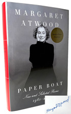 Paper Boat SIGNED by Margaret Atwood, 2024 HCDJ 1st printing in Mylar, Like new picture