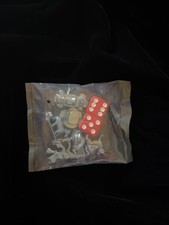 Monopoly Cheater's Edition Replacement Player Tokens & Dice Set T-Rex Penguin picture