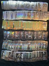 Huge 2025 Topps Chrome Football Insert Refractor  Lot 380 Cards Rookies & Stars picture