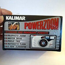 Vintage Kalimar Power Zoom 35mm Film Camera 35-55mm Panoramic New Old Stock picture