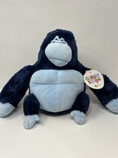 GiggleScape Blue Gorilla Plush 12