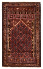 Traditional Vintage Hand-Knotted Area Rug 2'10