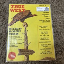 Vintage True West August 1965 #85 VG Spider Rock, Hackberry Johnson Saga  picture