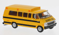 BREKINA  1975  DODGE B-200  SCHOOL BUS     HO 1/87  PLASTIC picture