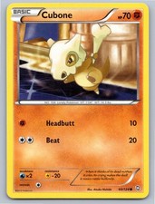 2012 POKEMON DRAGONS EXALTED CUBONE 60/124 C NM A103432 FREE S&H picture