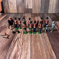 Britains Lead Toy Soldiers Assorted Lot Of 15 Mounted Horse Guard Repair picture