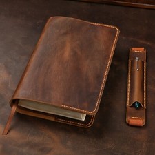 Personalized KJV Holy Bible cover, Custom leather holy bible book case cover picture