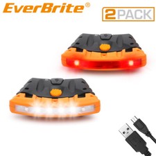 EverBrite 2 Packs Rechargeable Hat Light Waterproof Clip Cap Light Pivoting Head picture