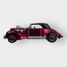 Vintage 1971 Hot Wheels Classic Cord USA Redline Spectraflame MAGENTA 1:64 picture