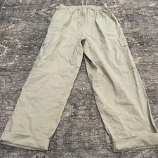 Athleta Paradise Mid Rise Straight Leg Cargo Pants Womens S Khaki Beige picture