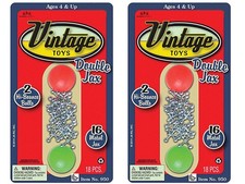 JA-RU, Vintage Metal Jacks Game Set Retro Toys (2 Packs) 2 Packs, Jax picture