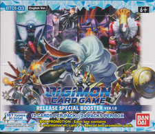 Digimon Release Special Booster Ver 1.0 Card Game Box BT01-03 picture