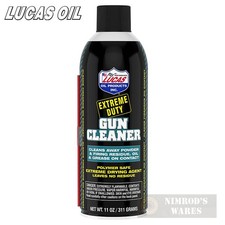 Lucas Oil Extreme Duty GUN CLEANER 11 oz Residue-Free 10905 FAST SHIP picture