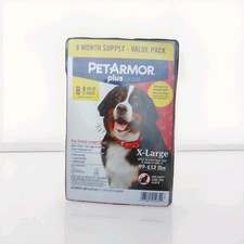 PetArmor Plus Flea and Tick Prevention for Dogs 89-132 lbs -8 Month Supply picture