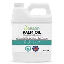 Palm Oil RBD Cold Pressed 100% Pure & Natural Non-GMO 32 fl oz picture