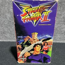 Manga Video Street Fighter II V VHS Animation Dubbed NTSC 1997 picture