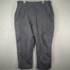 TRU-SPEC Cargo Pants Mens 40x30 Gray Tactical Work Relaxed Fit 1079 picture