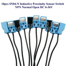 10PCS SN04-N 4mm Inductive Proximity Sensor Detection Switch NPN NO DC 6-36V picture
