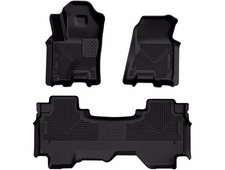 Husky WeatherBeater Front/2nd Row Floor Mats 3pc Fits 2025-2026 Ram 1500 Black picture