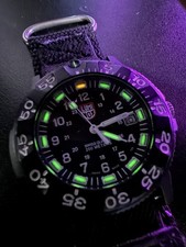 Luminox 3001 Heritage Navy Seal Dive Watch 43mm with Hook and Loop strap. picture
