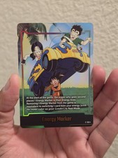 Bandai Dragon Ball Super Gold Energy Marker Son Goku E-158/ Fusion World picture
