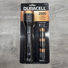 Duracell Durabeam Ultra LED Flashlight 2500 Lumens Zoom Focus 3 Beam Setting picture