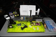 Portable Workstation - Kyosho Mini Z Racing Pit Bench 1/28 Scale RC picture