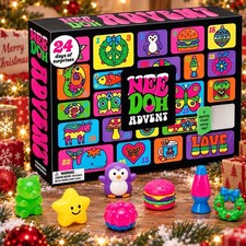 Needoh Christmas Advent Calendar 2026 Countdown Blind Box Holiday Gift picture