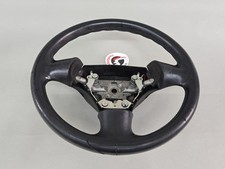 1999-2005 NB Mazda Miata Leather Not Nardi Leather Steering Wheel Black MX-5 picture