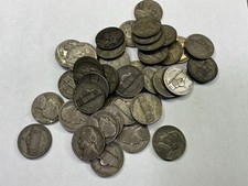 1945 P Jefferson Silver World War II Nickel 1 Coin 052626-07 picture