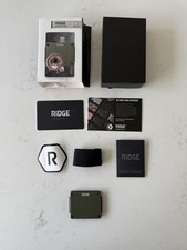 Ridge LITE Ultra Minimalist Wallet Aluminum Slim Card Holder - EDC - Matte Olive picture