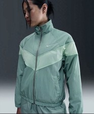 $115 NWT Nike Windrunner Loose UV Woven Full-Zip Jacket in Cannon Mint Foam XXL picture