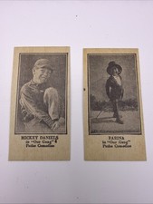 Rare 1920s Our Gang Promo Cards Little Rascals Farina, Mickey Daniels picture