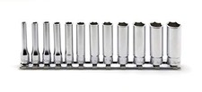 Koken 1/4&quot 6.35mm SQ. Hexagon Deep Socket Rail Set (12 pieces) RS2300M/12 picture