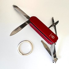 Victorinox NailClip 580 Swiss Army Knife Red Multi-Tool Beauty Skincare W/ Box picture