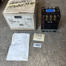 NEW JOSLYN CLARK T77U030-76 CONTACTOR SIZE 0 20A 3 POLE T77U03076 picture