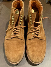 Alden x Brooks Brothers Men’s Brown Suede Lace-Up Ankle Boots US 11.5D picture