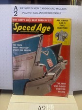 Vintage Speed Age Magazine January 1957 picture
