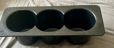 Krowne C-21 Ice Bin Bottle Holder Insert 3 Compartment Black Plastic OEM picture