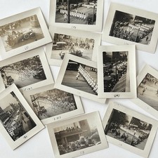 Antique Snapshot Photograph Lot Parade Military WW1 Era Possibly Baltimore MD picture