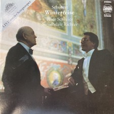 Schubert Peter Schreier Swjatoslaw Richter Winterreise Live Semperoper Eterna Lp picture
