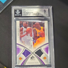 Upper Deck 2005-06 SP Game Used Jersey Kobe Bryant BGS 9 /100 #'d picture