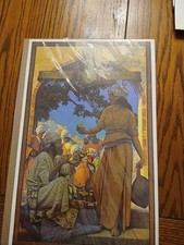 Maxfield Parrish Print Lampseller picture