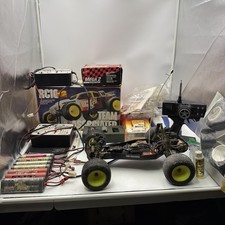 Vintage Team Associated RC10T2 w/ Original Box, Trinity Fantom, Novak Cyclone picture