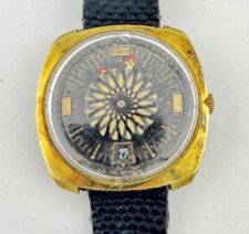 Vintage Ernest Borel Synchron Kaleidoscope Cocktail Automatic Mens 36mm G2U picture